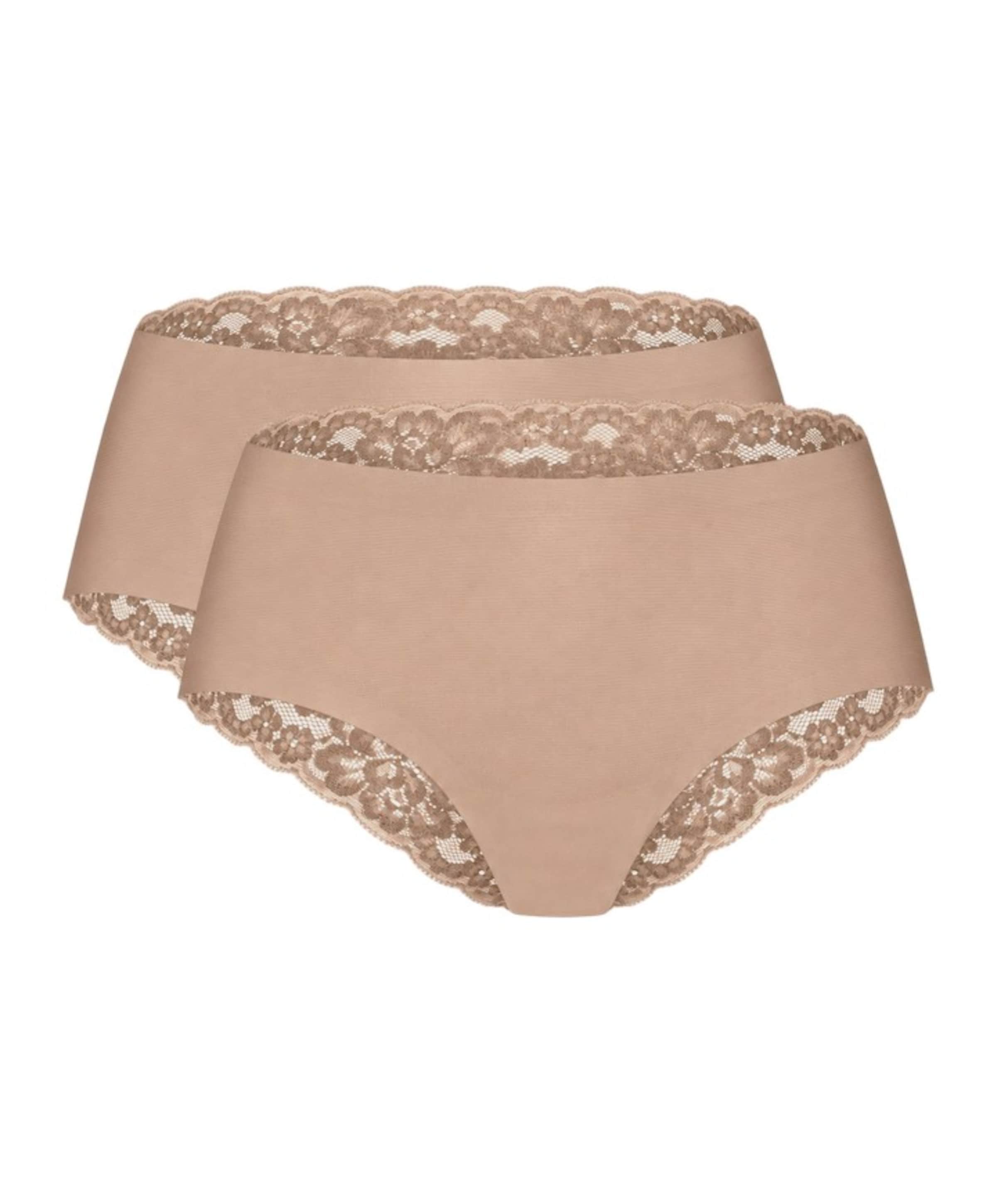Dames slip beige