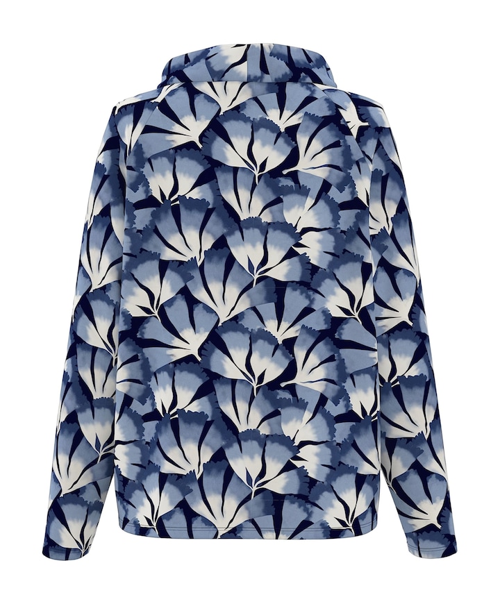 Dames longsleeve blauw
