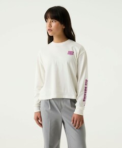 Meisjes longsleeve ecru