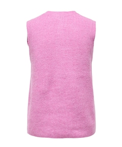 Dames gilet roze