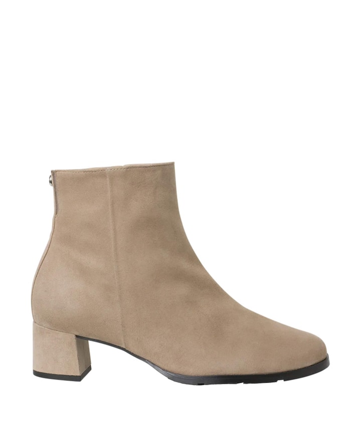 Milano dames enkellaarzen beige