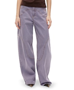 NAPOLEN dames jeans paars