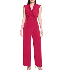 dames jumpsuit roze