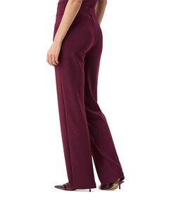 Pant dames pantalon bordeaux