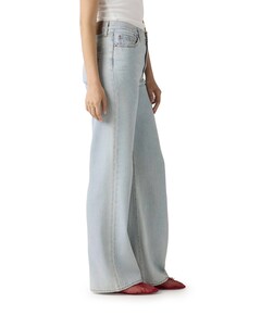 Ricage wide leg H223 dames jeans blauw