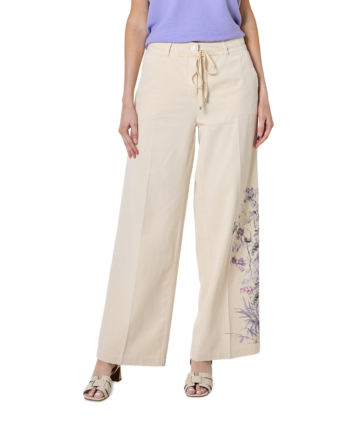 Adrienne dames broek ecru