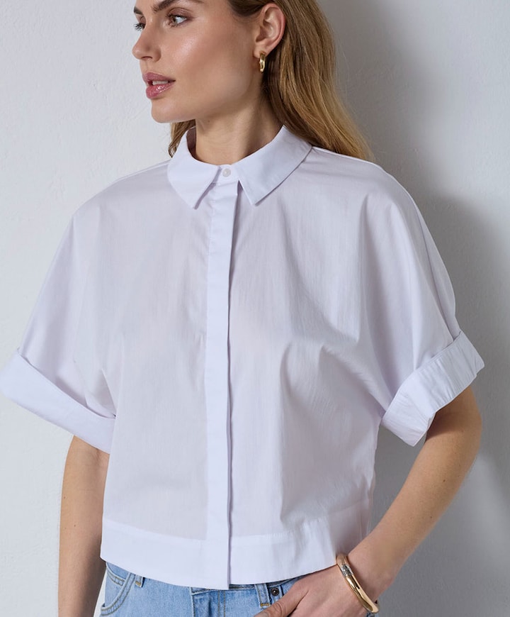 Dames blouse wit