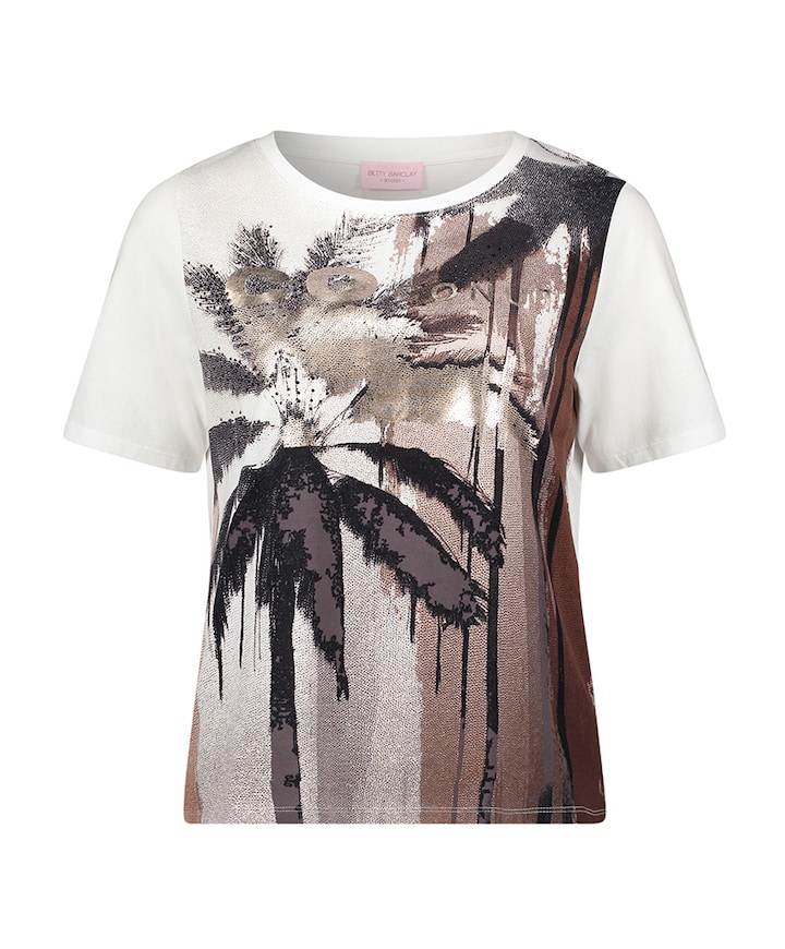 Dames T-shirt ecru