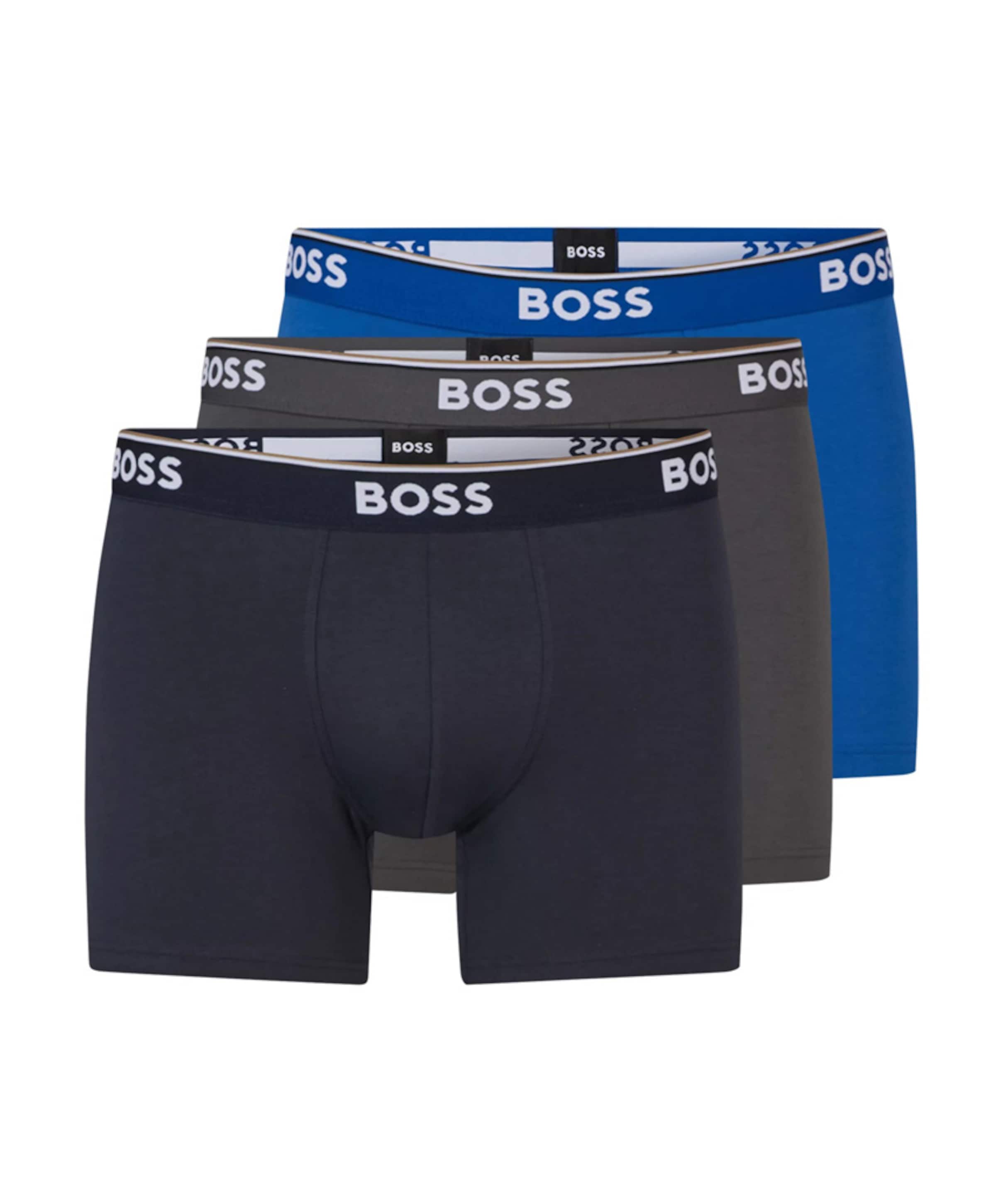 Heren boxershort blauw