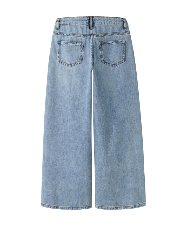 NKFBELLA X-WIDE CLOSURE JEANS 8181- meisjes jeans blauw
