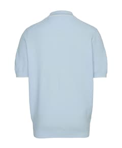 Heren polo blauw