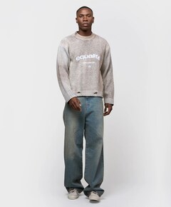 Uniseks sweater grijs