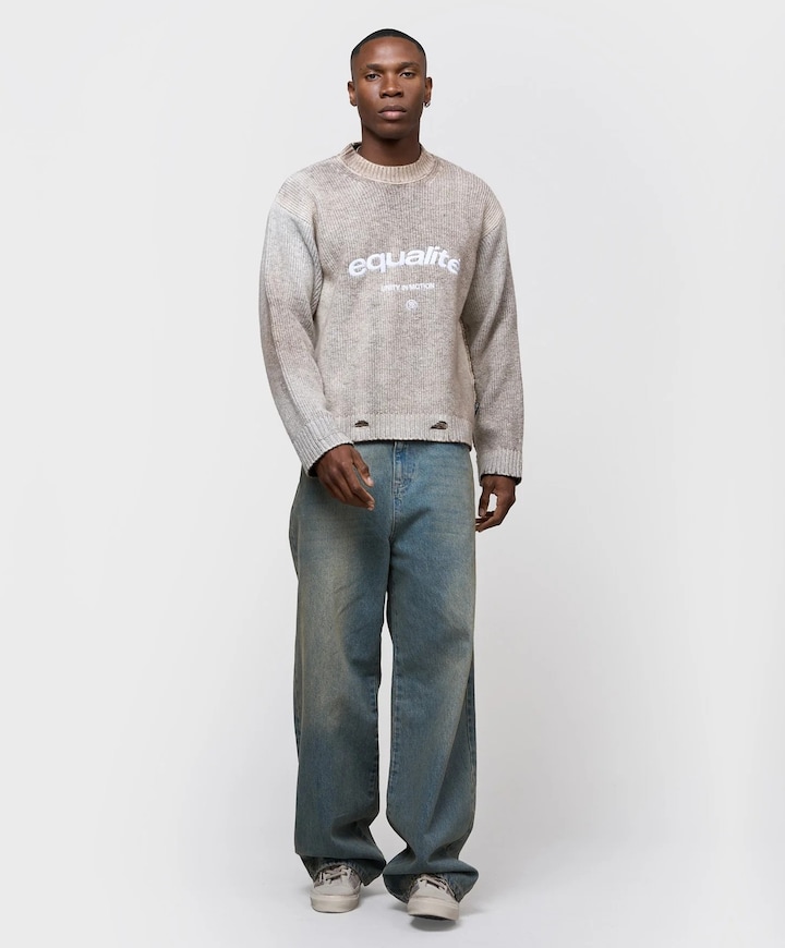 Uniseks sweater grijs