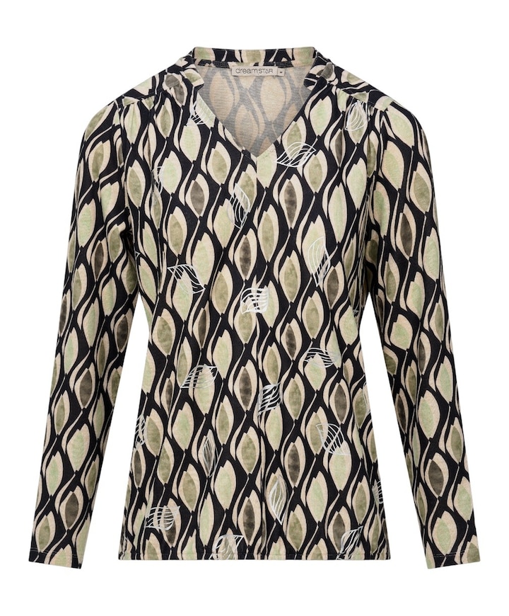 Dames longsleeve groen