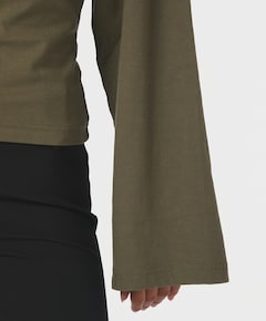 Dames longsleeve groen