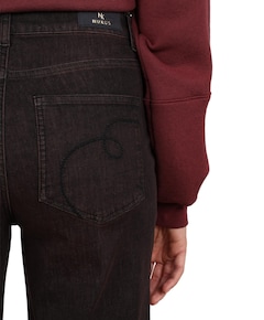 Abby dames jeans bordeaux