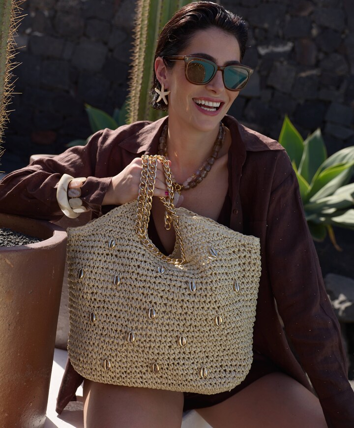 Tas beige
