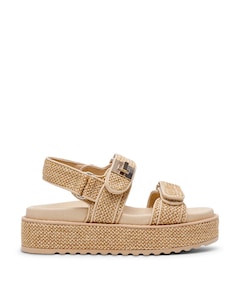 Bigmona dames sandalen beige