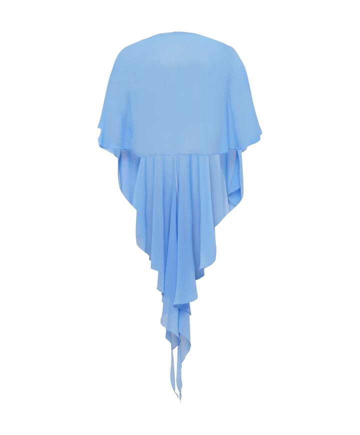 Dames sjaal blauw