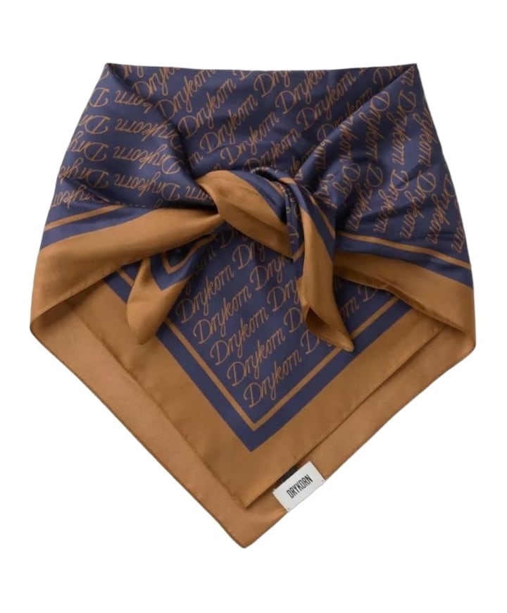 Dames sjaal blauw