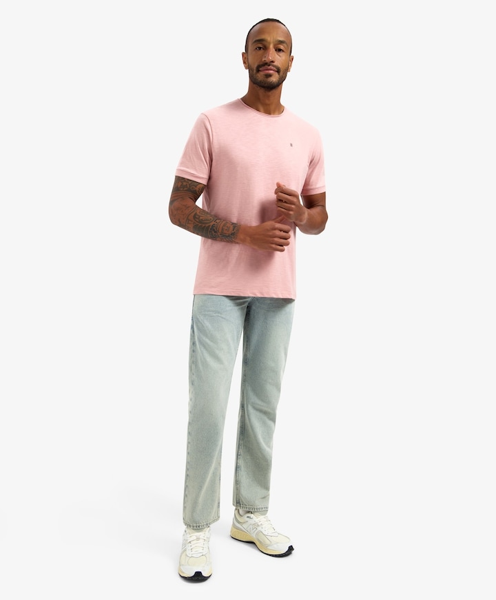 Heren T-shirt roze