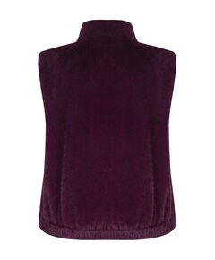 Dames gilet bordeaux