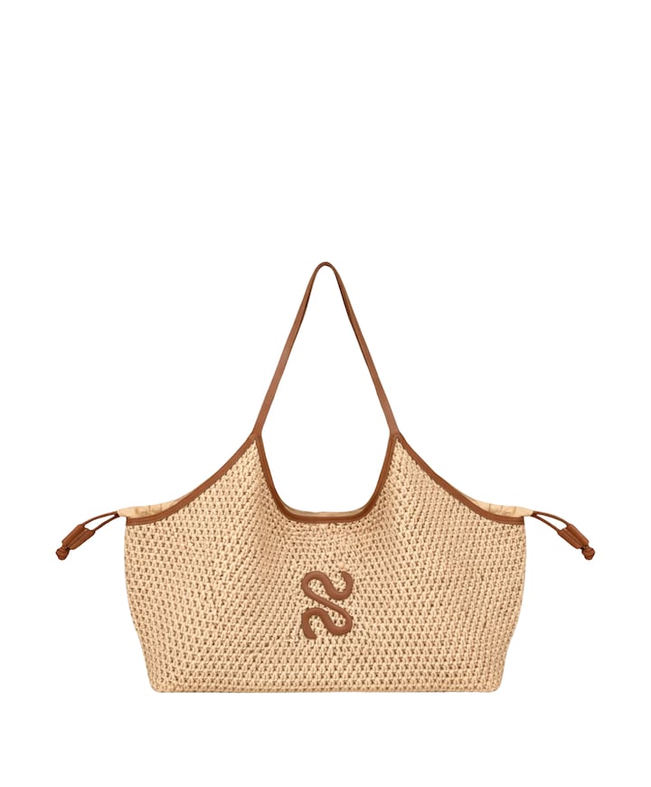 Dames tas beige