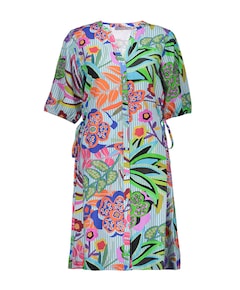 Dames jurk multicolor