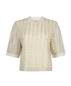 Dames T-shirt ecru