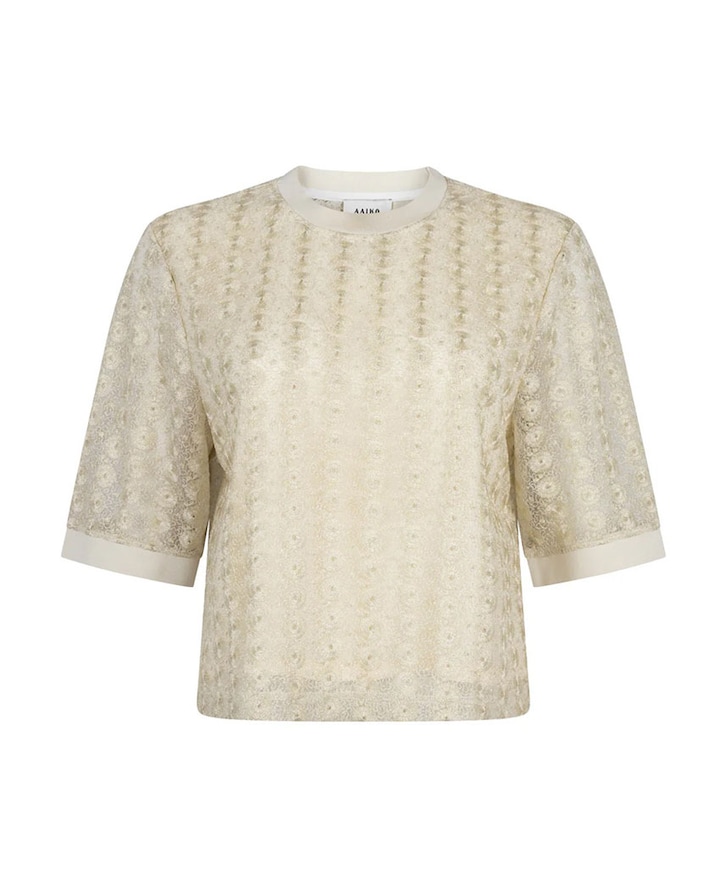 Dames T-shirt ecru