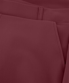 Anne bonded broek bordeaux