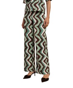 Marilon zigzag dames broek groen