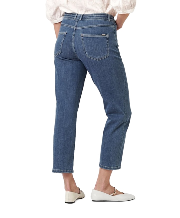 Liv  7/8 dames jeans blauw