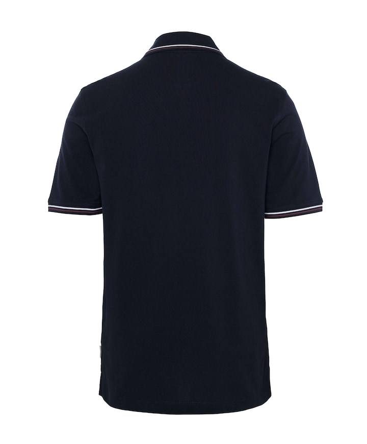 Heren polo blauw