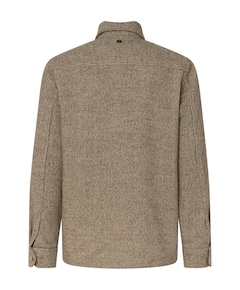 Heren overshirt beige
