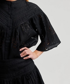 Dames blouse zwart