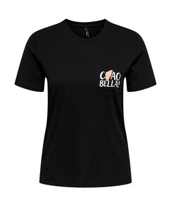 Dames T-shirt zwart