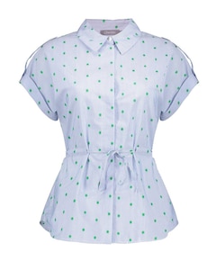 Dames blouse blauw