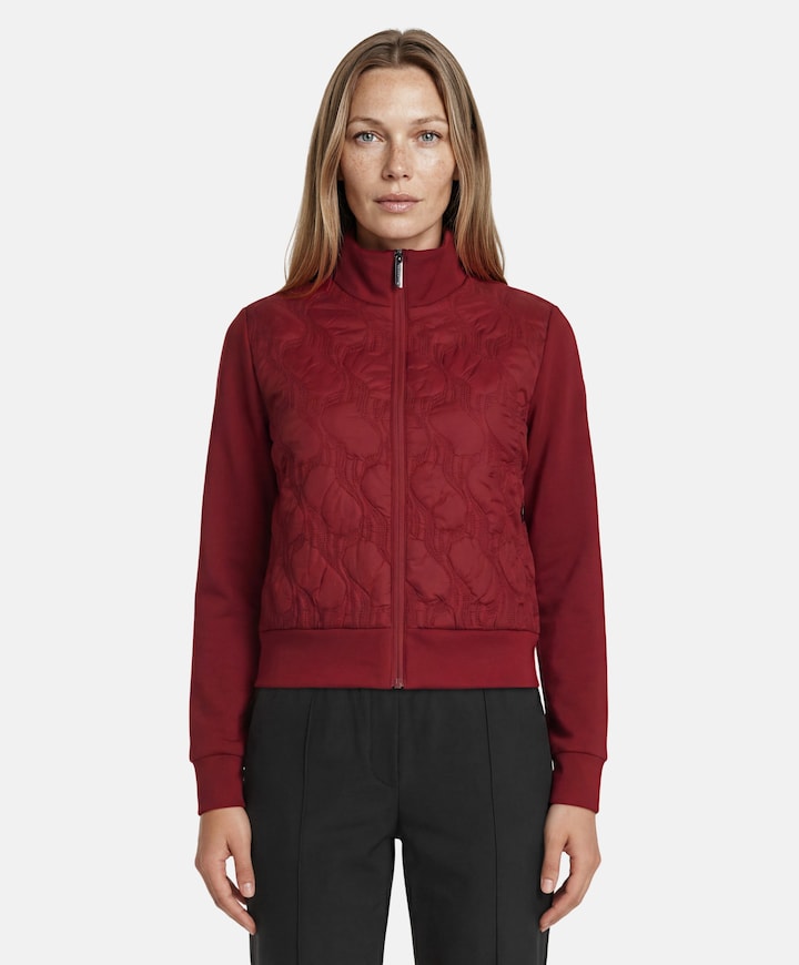 Dames jas bordeaux