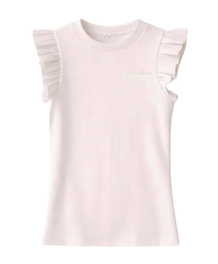 Meisjes top ecru