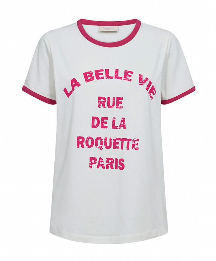 Dames T-shirt ecru