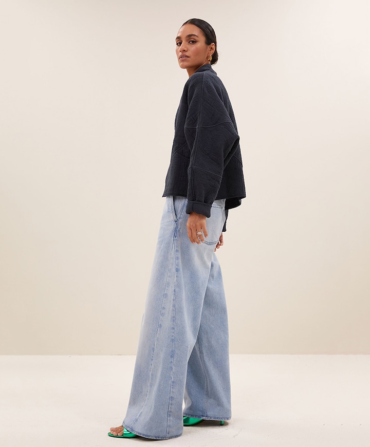 Jas blauw
