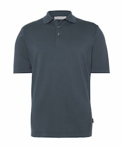 Heren polo blauw