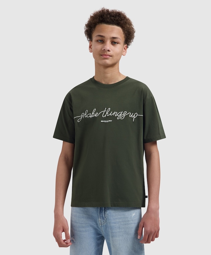 Jongens T-shirt groen