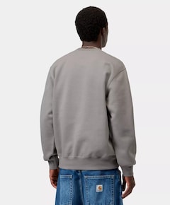 Heren sweater grijs