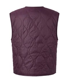Dames gilet reversible bordeaux