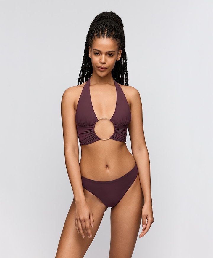 Dames bikinibroekje paars