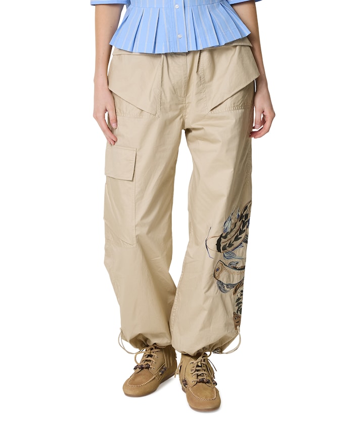 UNFORM dames broek beige