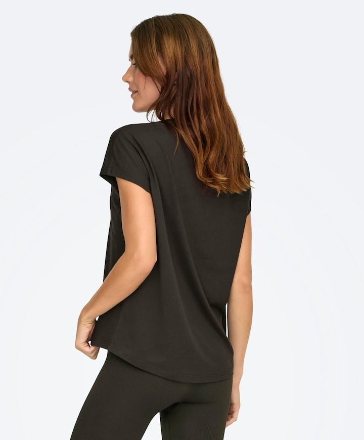Dames t-shirt bruin