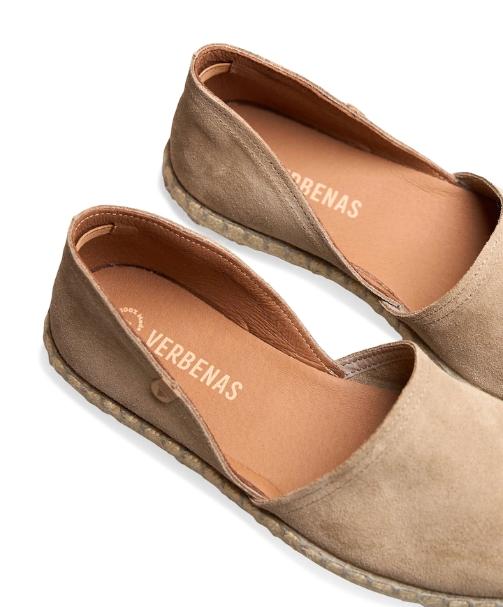 CARMEN SERRAJE dames espadrilles bruin